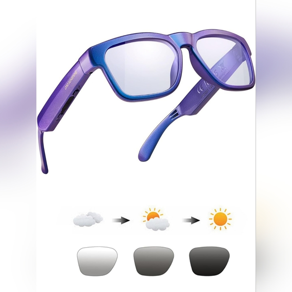 OhO Smart Glasses,Polarized, Bluetooth Speaker,Athletic/Outdoor Waterproof